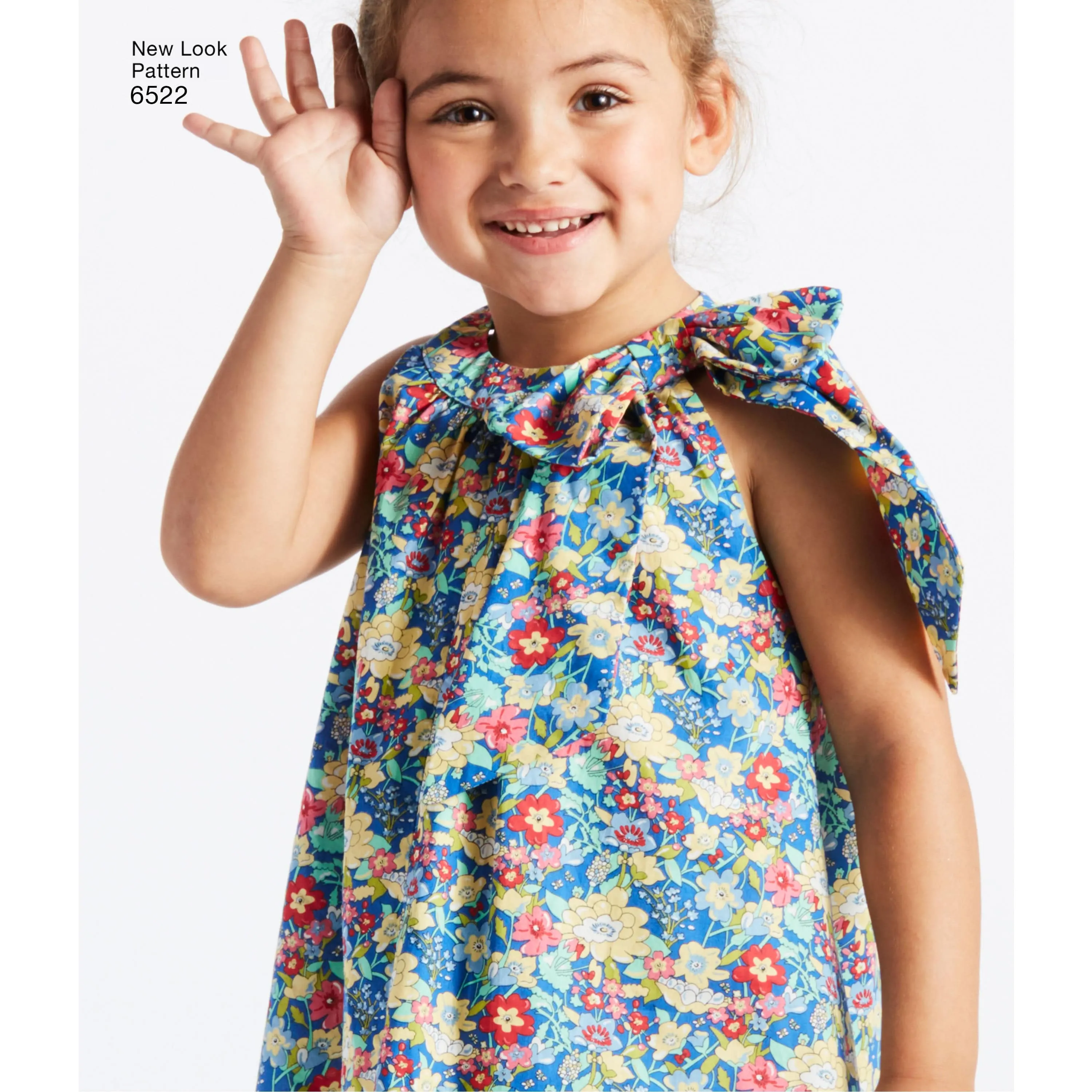 6522 New Look Pattern 6522 Child's and Girls' Dresses and Top