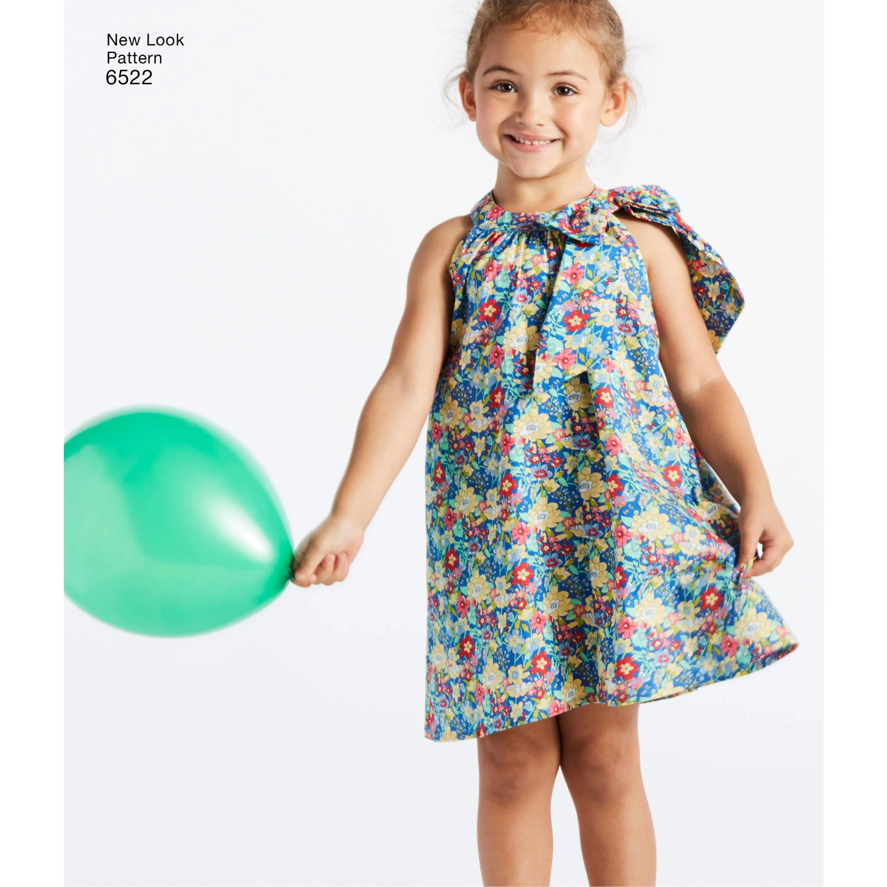 6522 New Look Pattern 6522 Child's and Girls' Dresses and Top