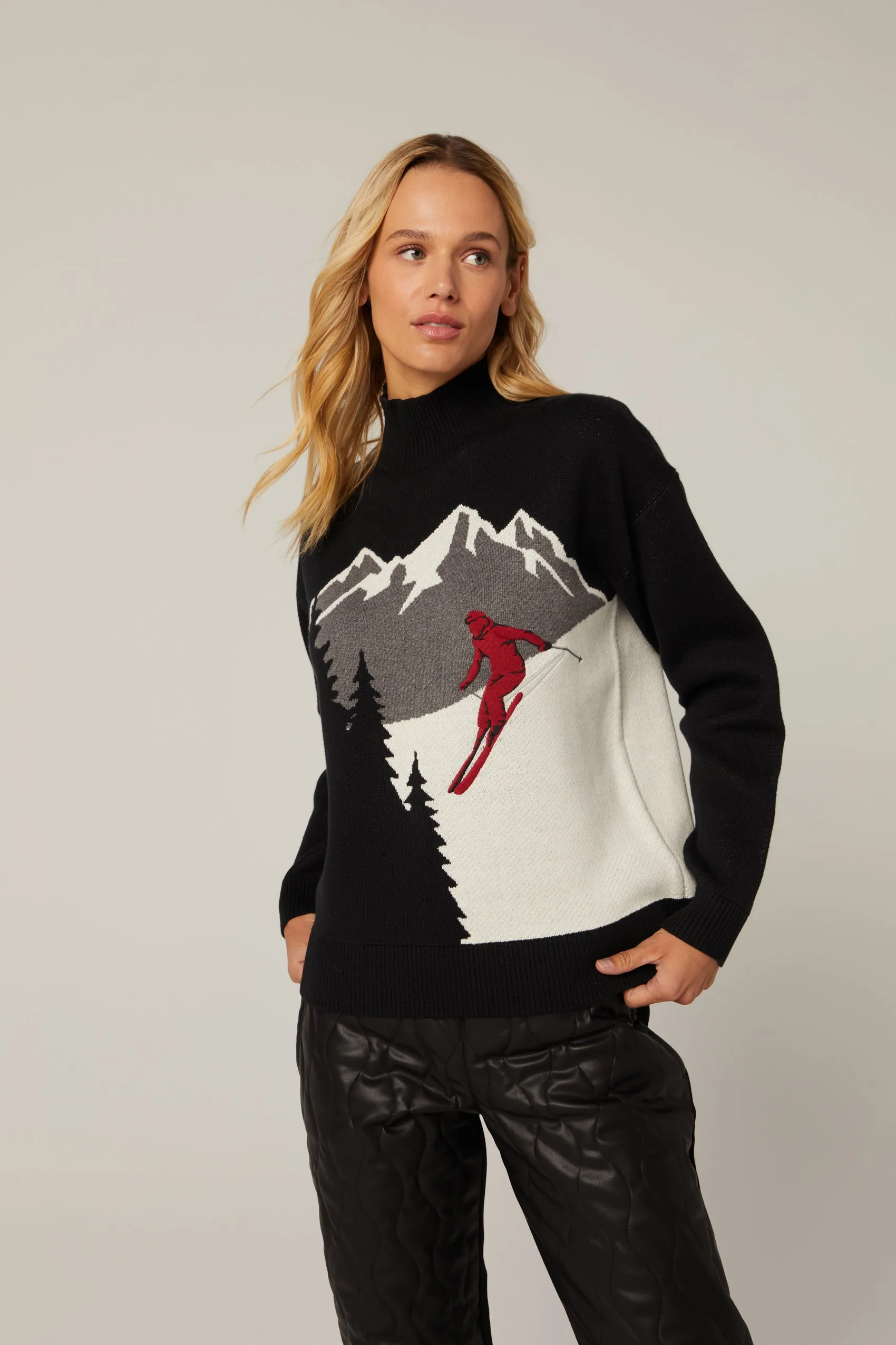 Alp-N-Rock Women's Portia Mockneck Sweater 2025