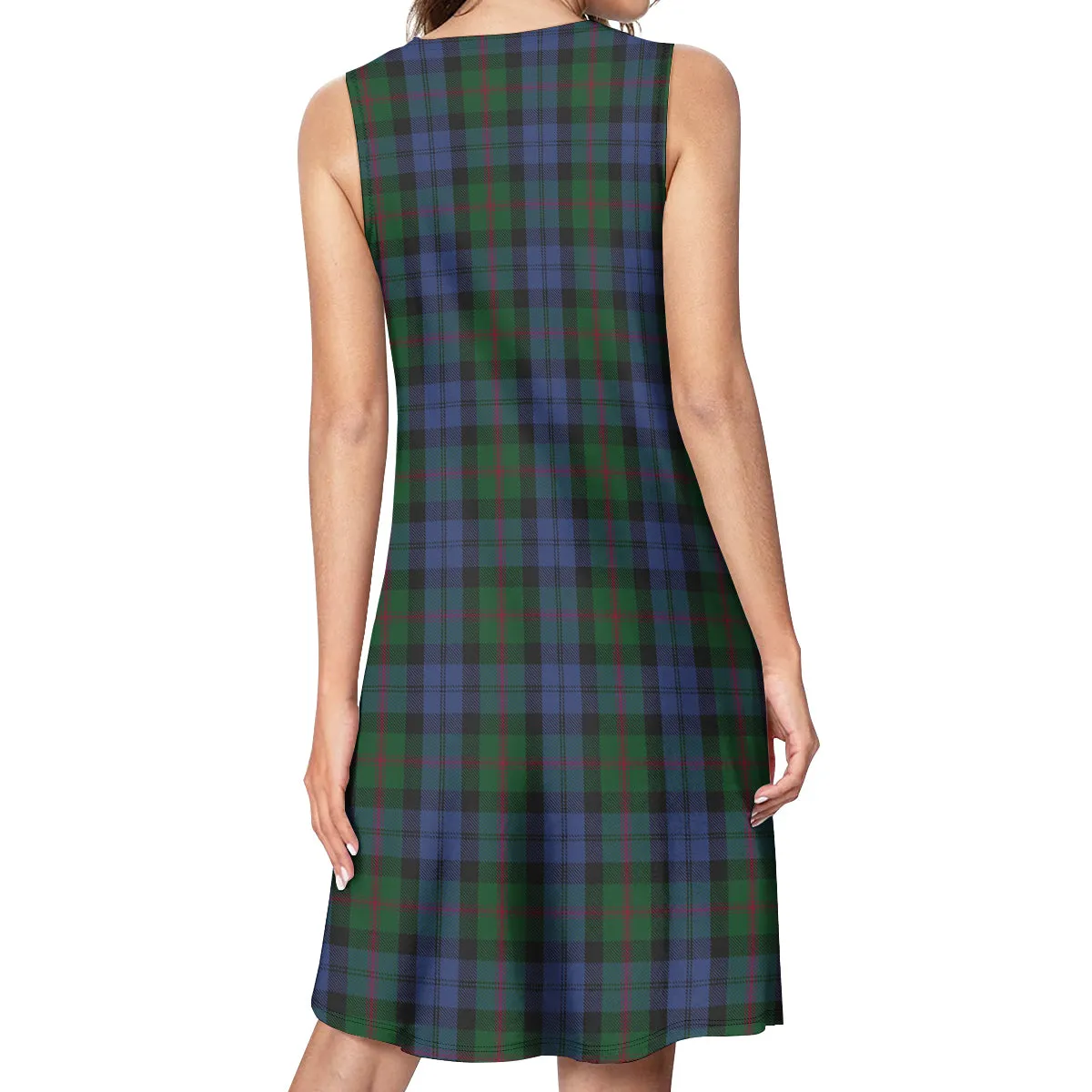 Baird Tartan Womens Casual Dresses