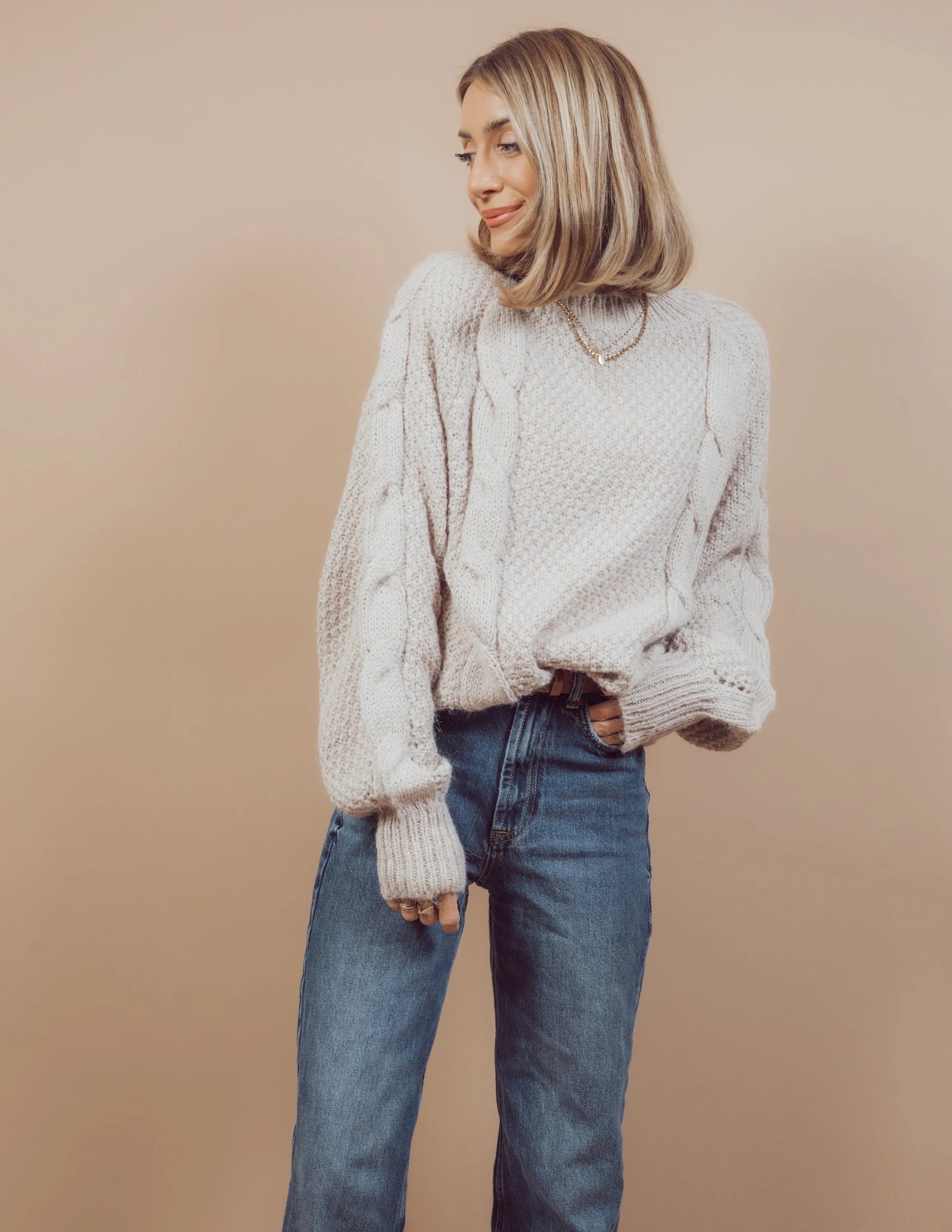 Bec Cable Knit Sweater