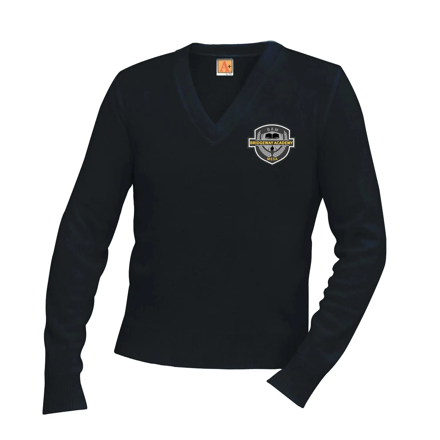 Bridgeway Academy Unisex V Neck Pullover Sweater