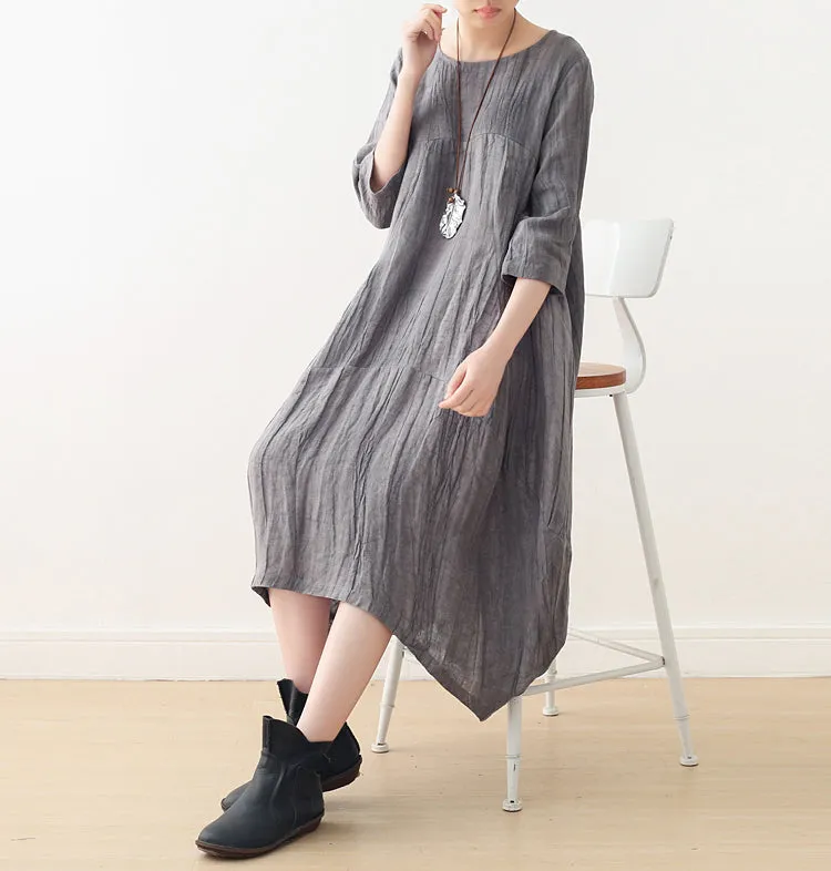 Casual Women Dresses loose Sumner Women Dresses Vintage Style Dresses AMT962215