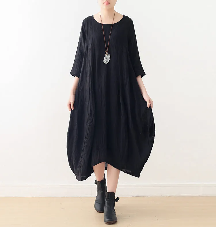 Casual Women Dresses loose Sumner Women Dresses Vintage Style Dresses AMT962215