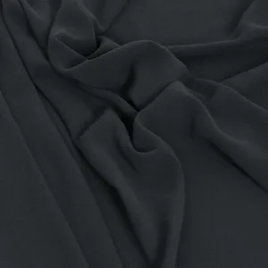 Charcoal Flattering Wool Fabric 109