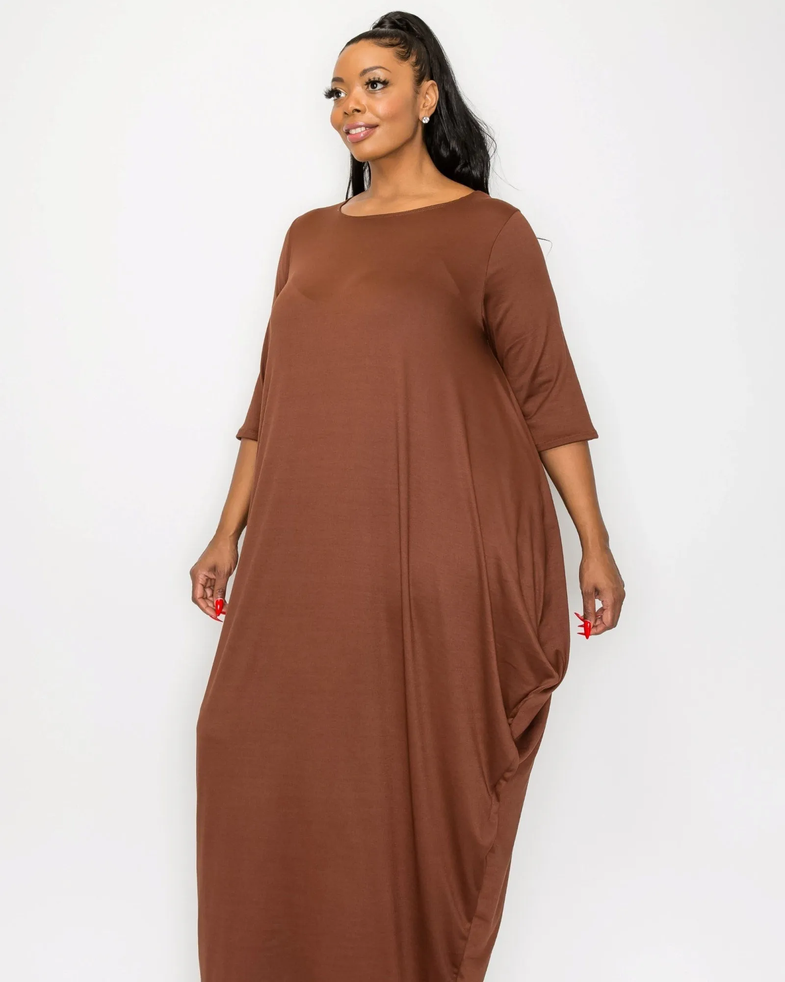 Diana Maxi Dress | Espresso