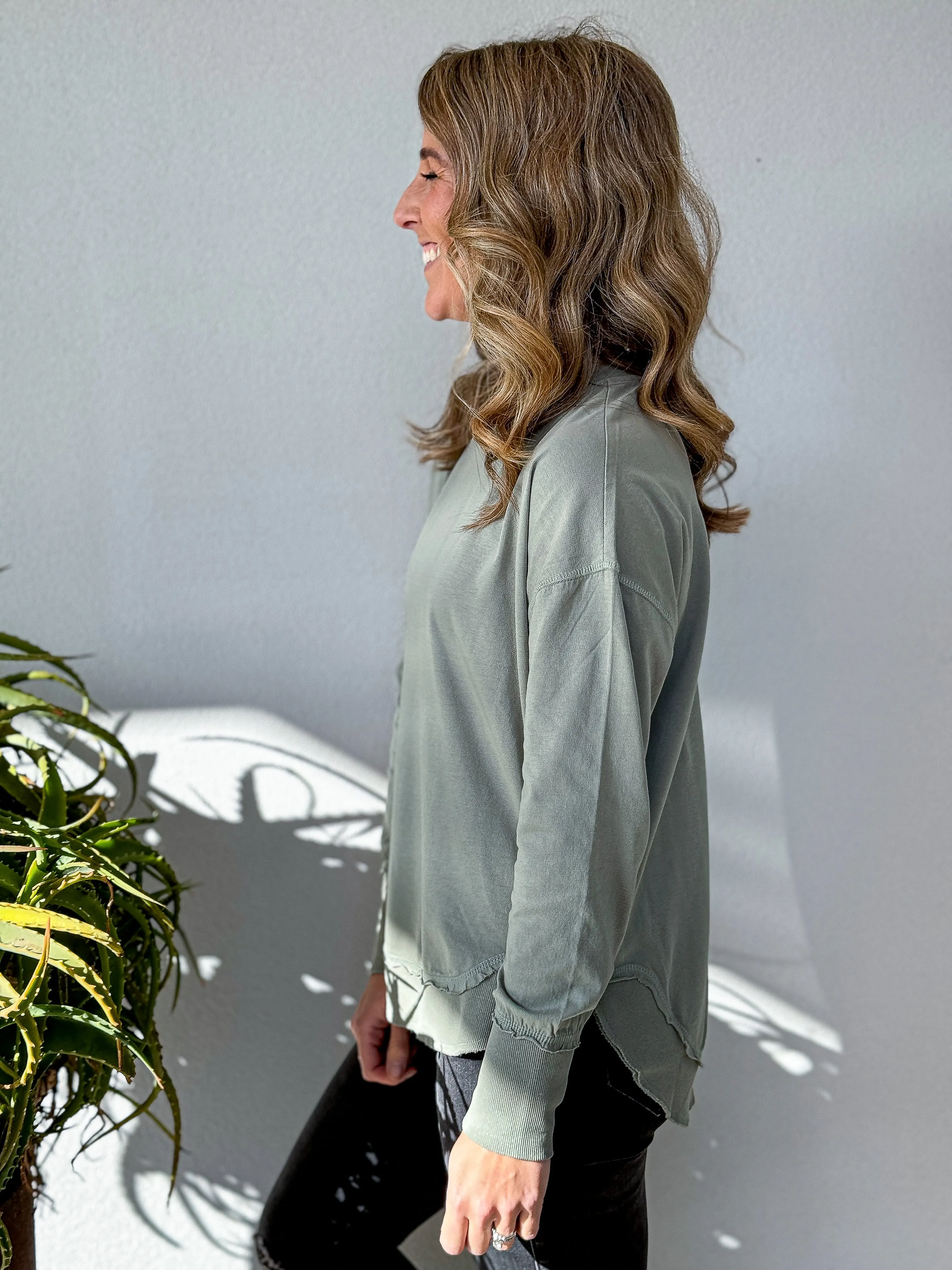 Farrah Long Sleeve - Green