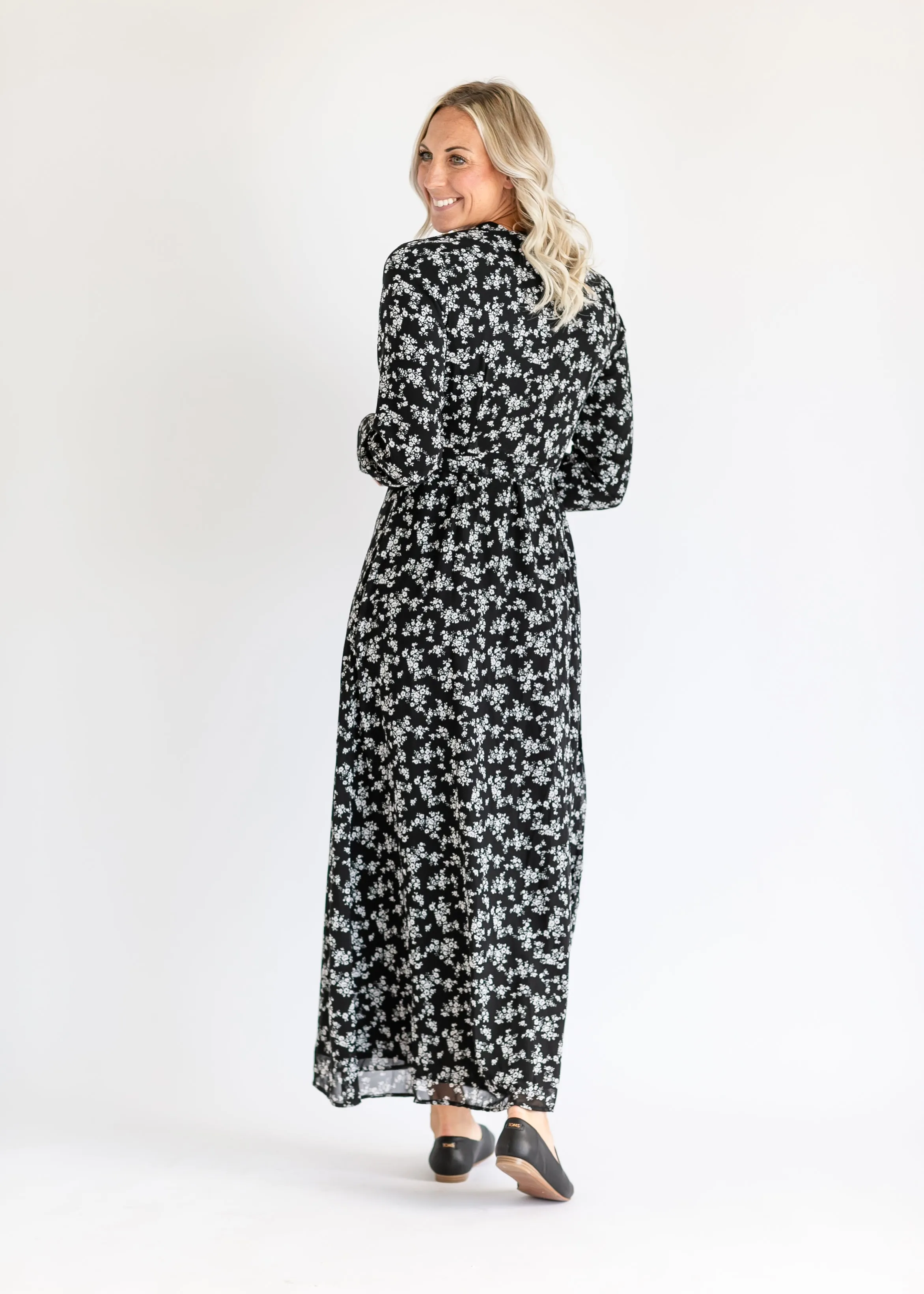 Gracelyn Button Up Maxi Dress