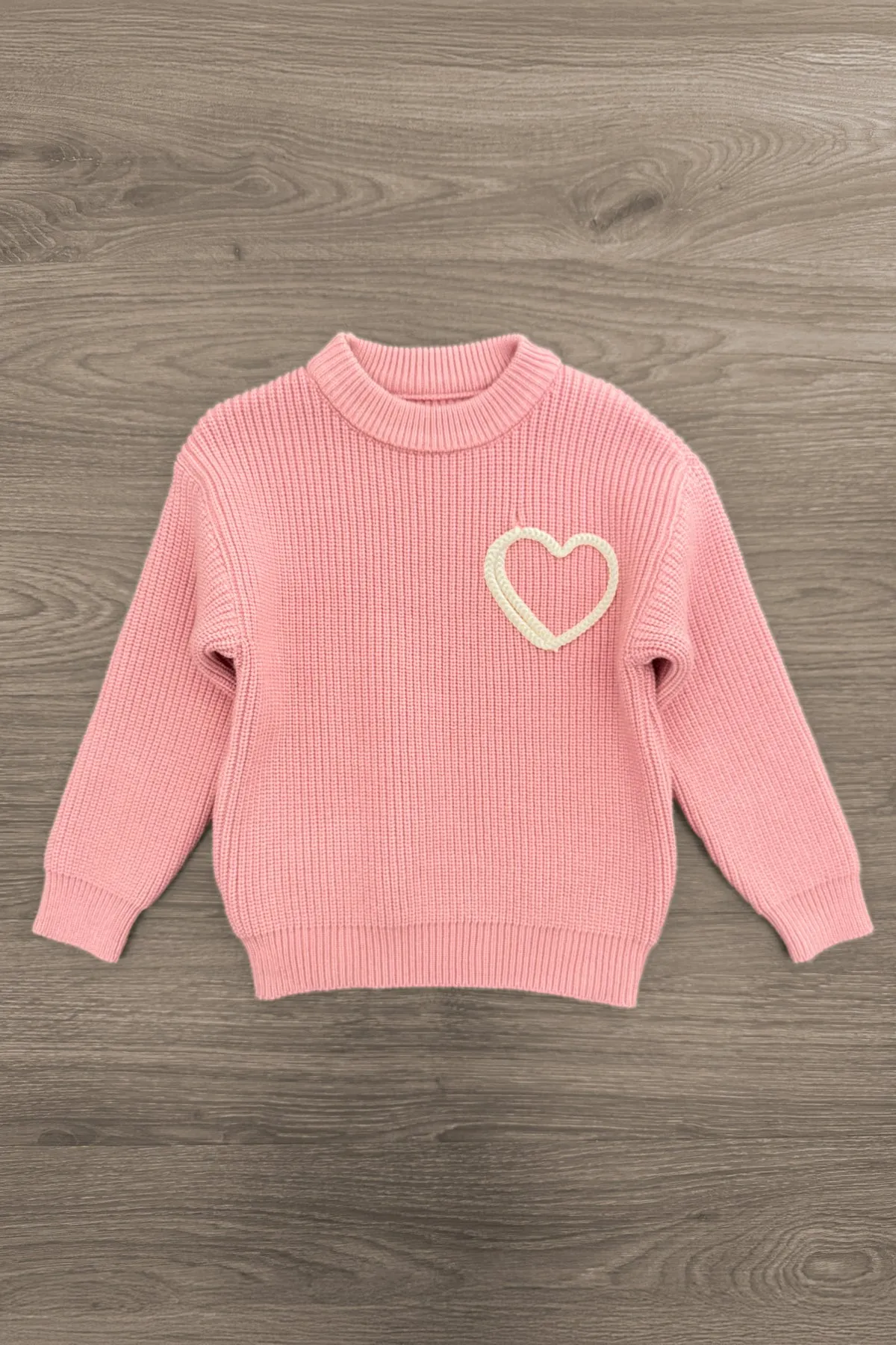 Heart Knit Sweater - Boy or Girl