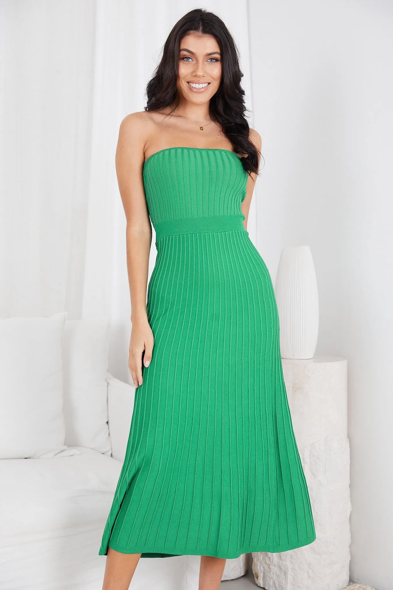 Kyrie Knit Dress - Green