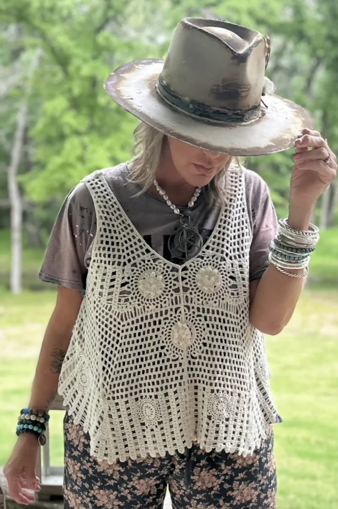 Layered Up Tank - Ivory