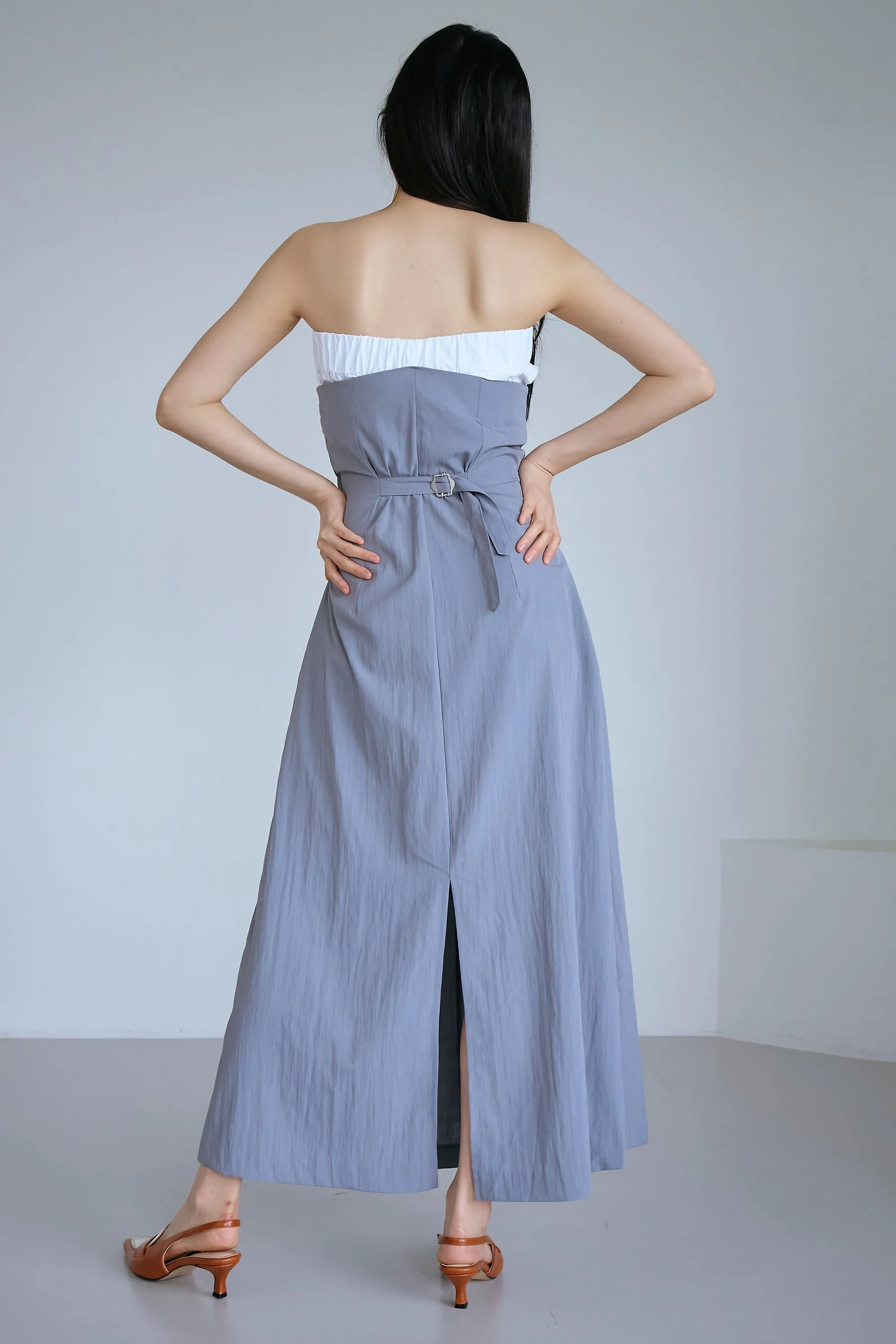 Lena Layered Effect Maxi Dress