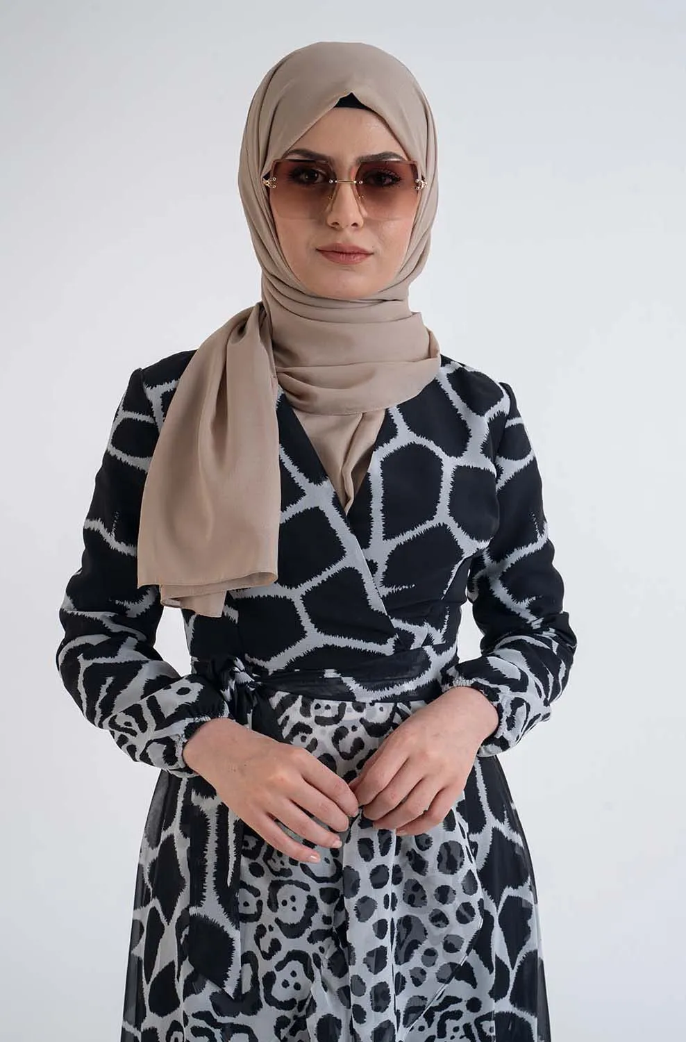 Leo Prİnt Tunic-hijab style casual