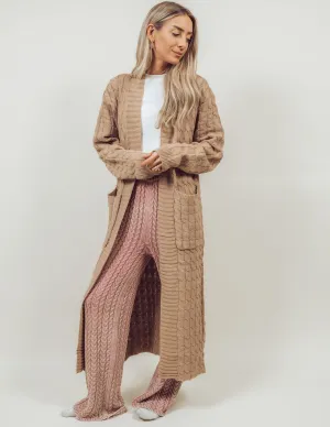 Paula Cable Knit Cardigan