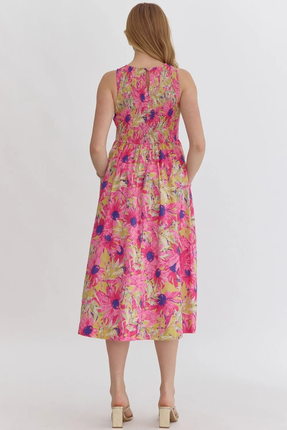 Penelope Floral Midi Dress