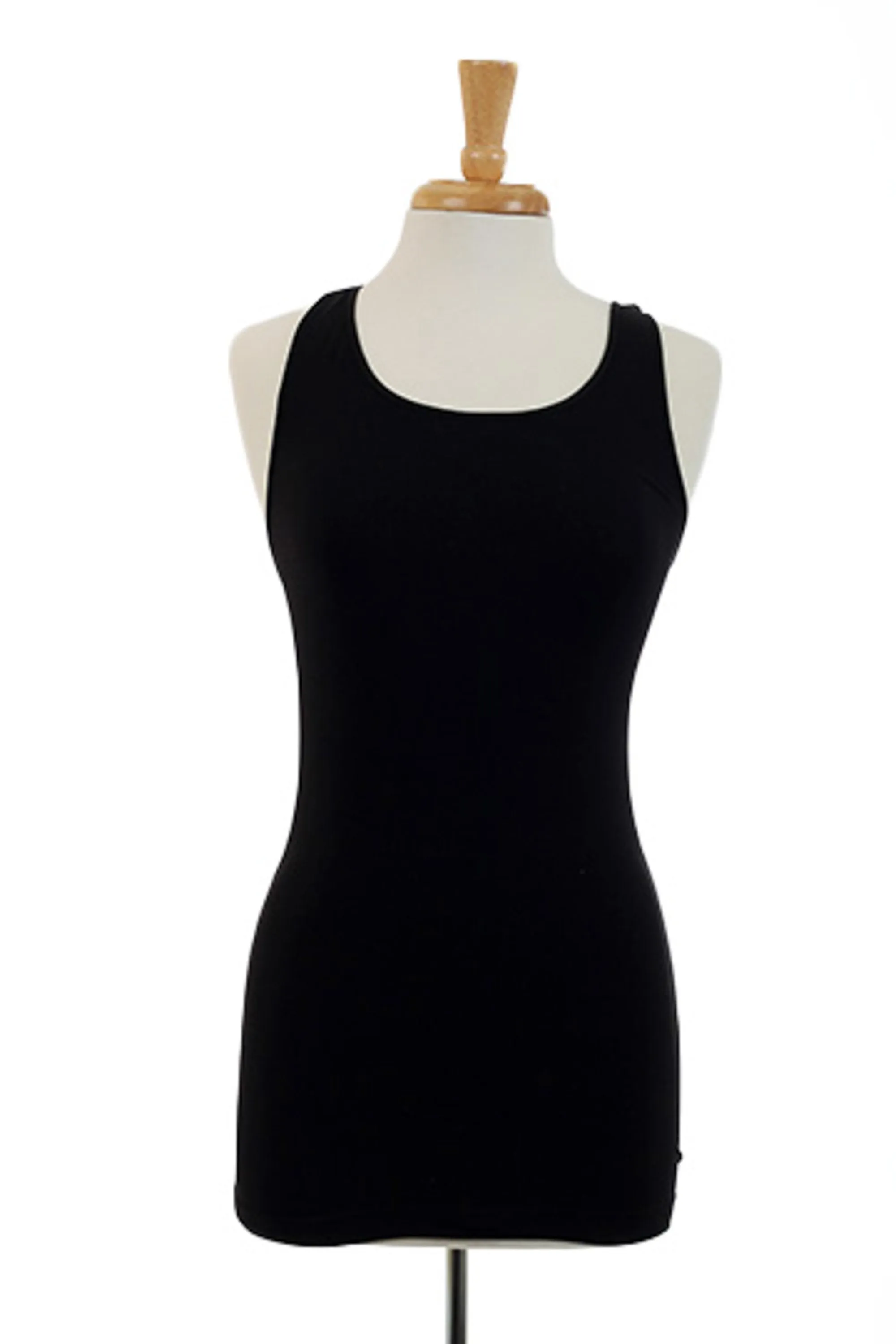 Racer Back Cami, Black