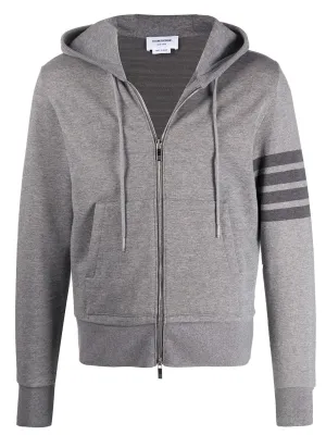 Relaxed Fit Zip Up Hoodie