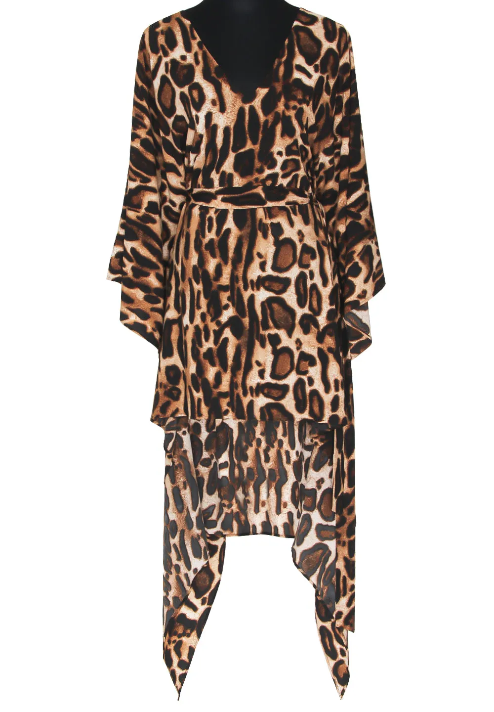 Safari - Wild Cat Santorini Dress