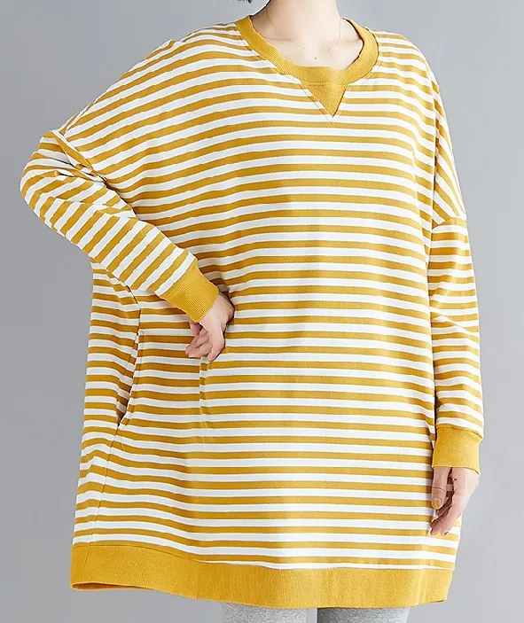 Stripe Dresses Loose Summer Dresses Casual Women Dresses ZRL97213