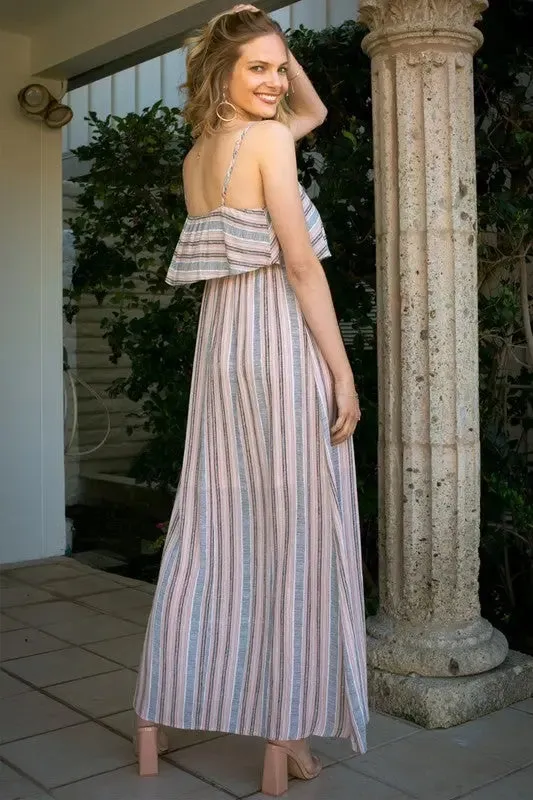 Striped Maxi Dress