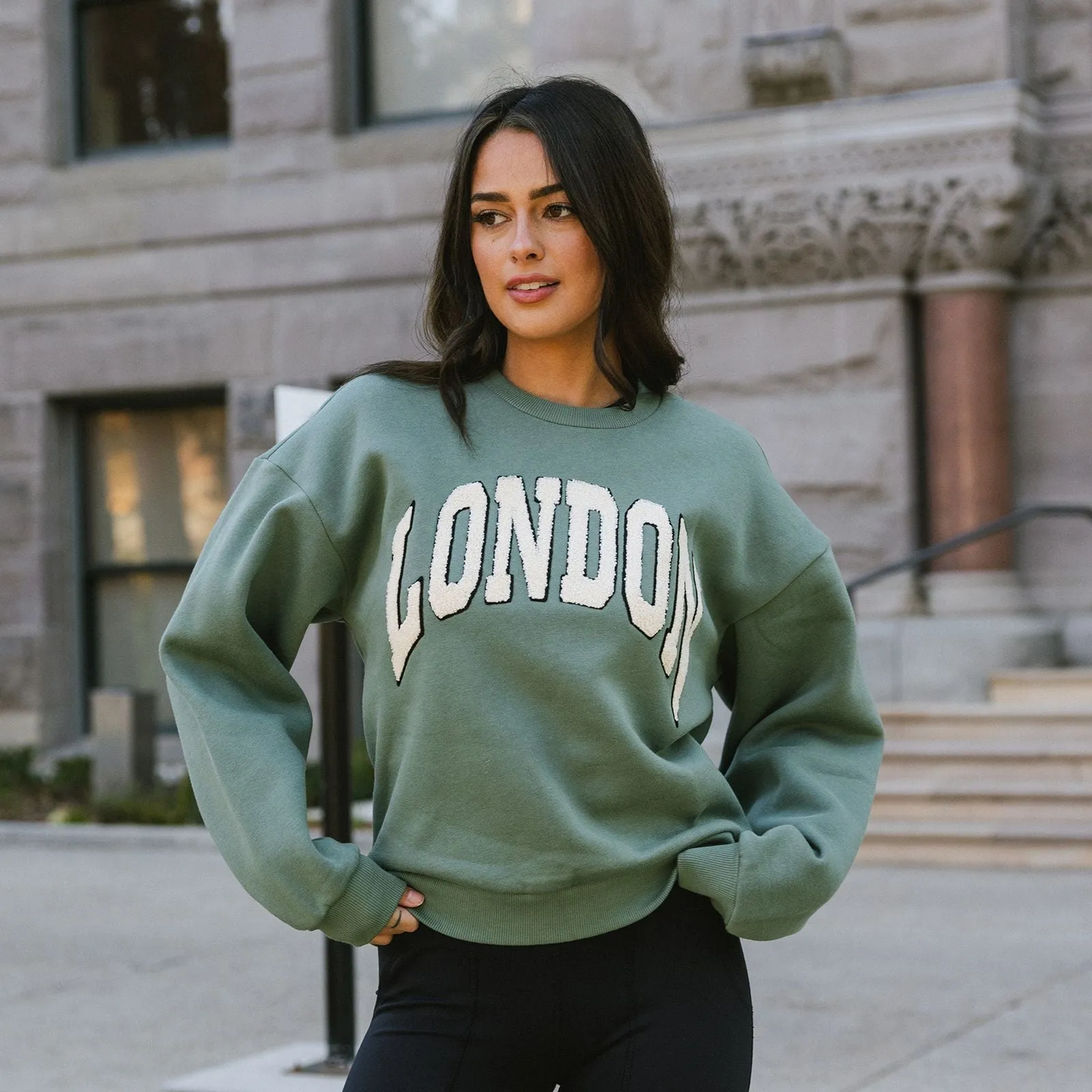 Varsity Patch Sweatshirt