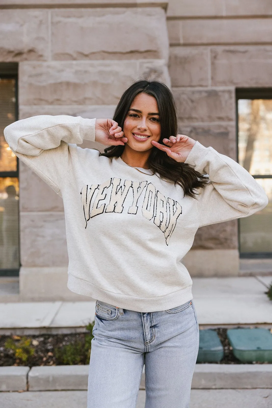 Varsity Patch Sweatshirt