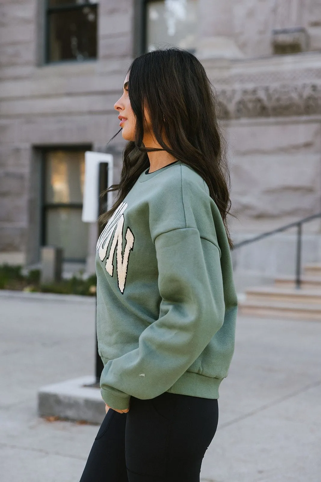 Varsity Patch Sweatshirt