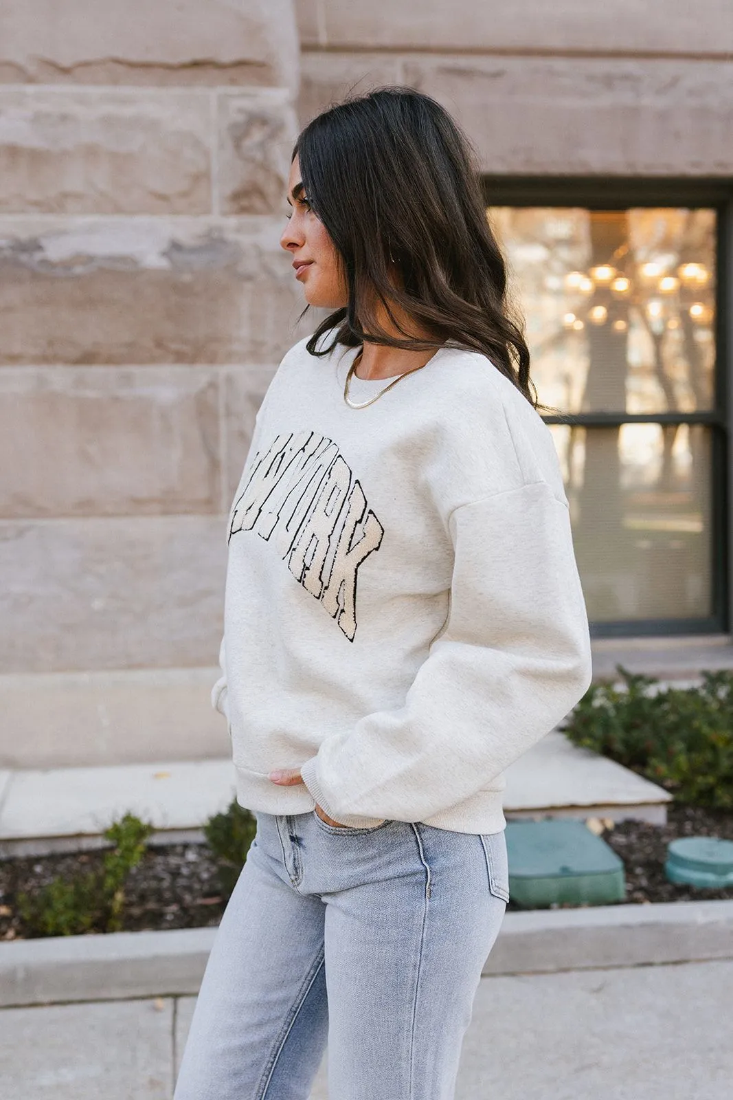 Varsity Patch Sweatshirt