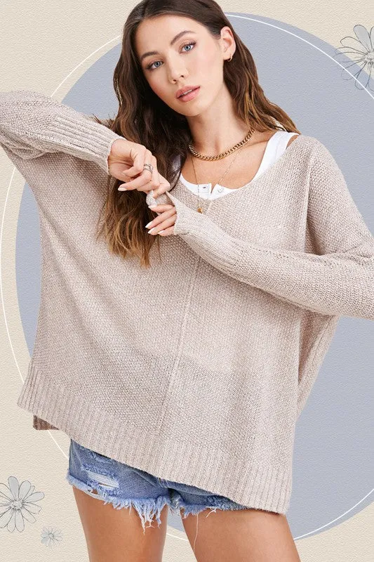 Winnie Lightweight Knit Sweater